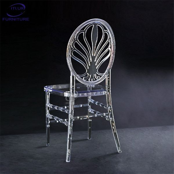 20 transparent acrylic chairs for wedding banquets, crystal seats perfect for family, hotel, or dining room decoration