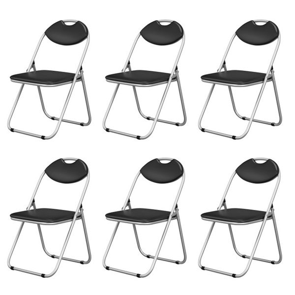 2/4/6-piece portable folding chairs with carrying handles