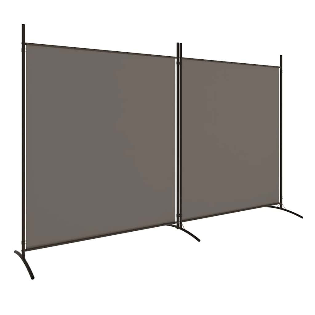 2-Panel Room Divider Anthracite 137
