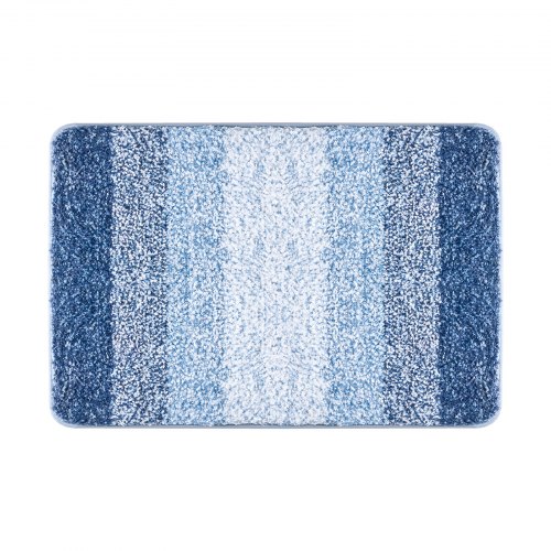 30x20 inch absorbent bathroom rug with soft texture, machine washable for quick drying and slip-resistant