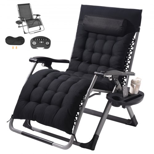 33-inch zero-gravity recliner for indoor and outdoor relaxation