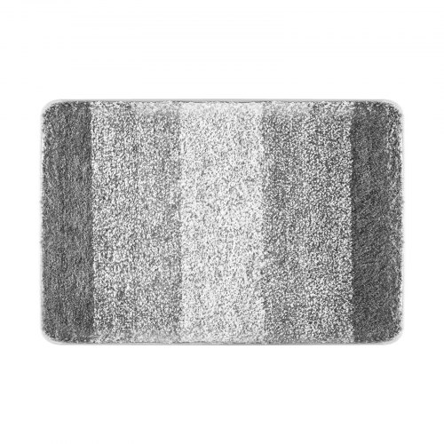 36x24 inch absorbent bathroom rug, soft and quick-drying, machine washable with non-slip backing