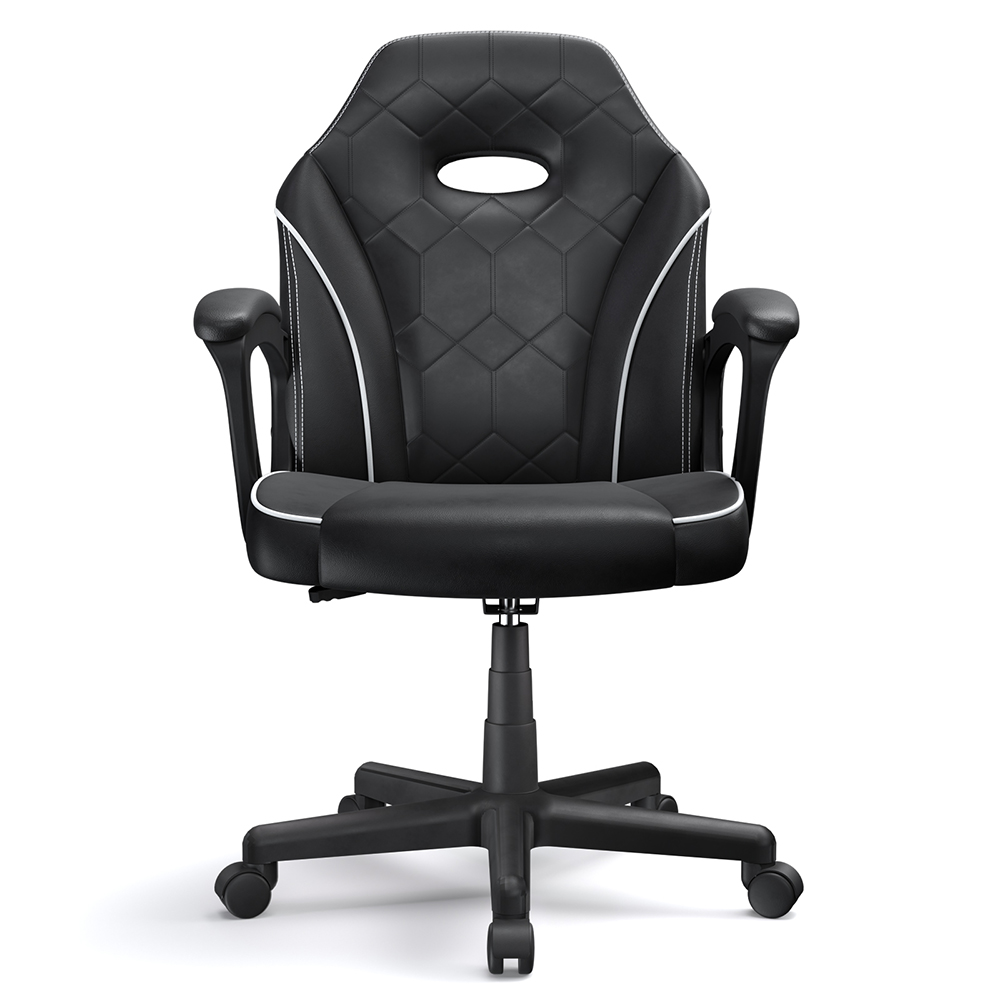 ACGAM CG-4746 gaming office chair with ergonomic foam backrest, 360° swivel and adjustable height, compact size