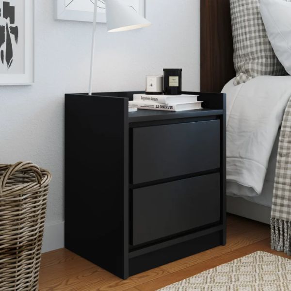 Adagio Mid-Century Modern Low Profile Nightstand