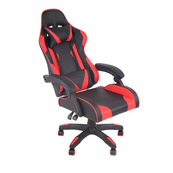 Adjustable gaming chair with strong base and cushioned armrests for best support