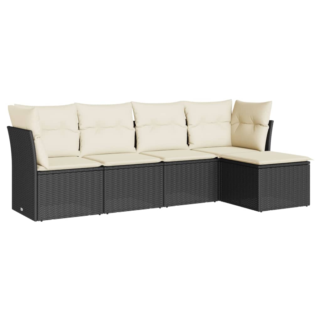 Backyard Sofa Set Black