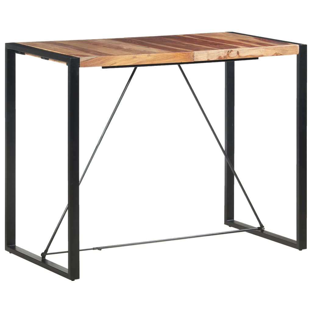 Bar Table 55.1"x27.6"x43.3" Solid Acacia Wood