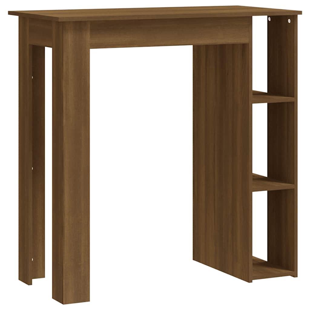 Bar Table Brown oak Engineered wood Medium Bar Table
