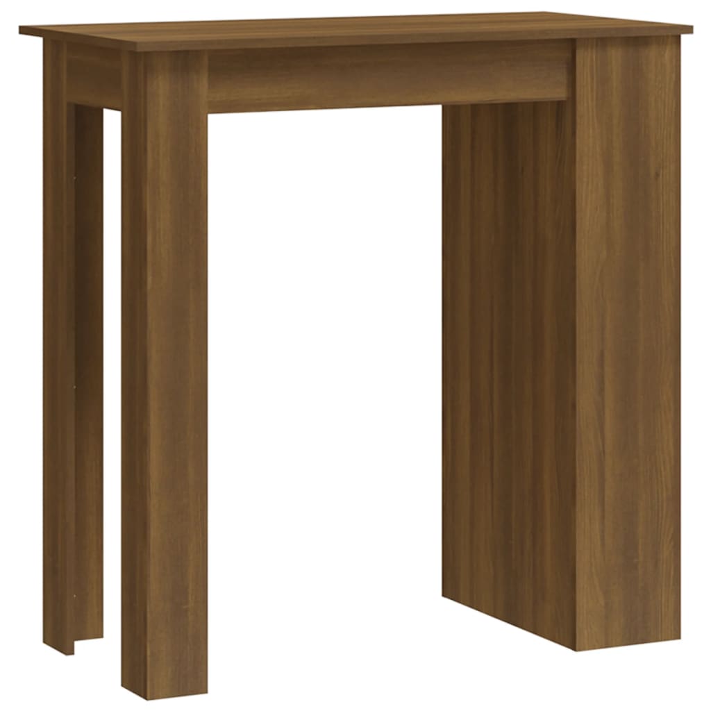 Bar Table Brown Oak Engineered wood Medium Stylish Bar Table