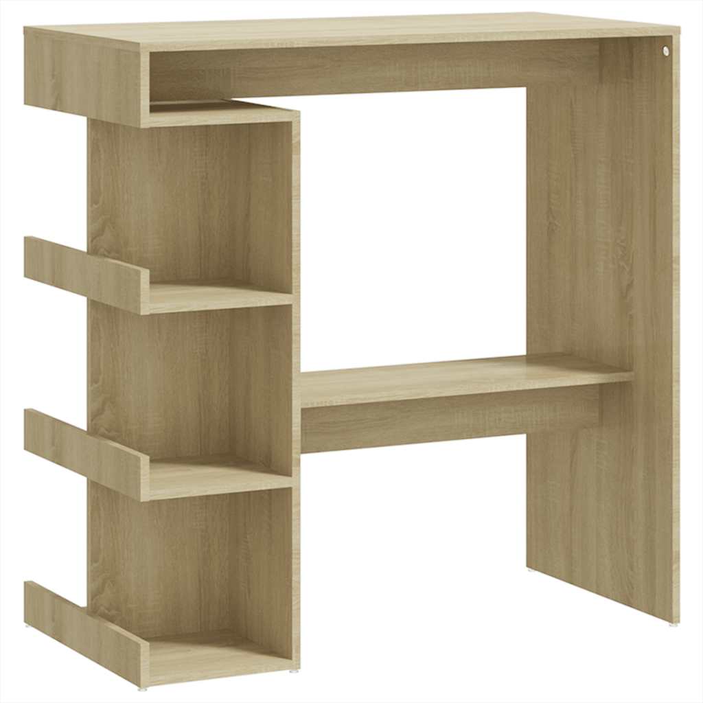 Bar Table Sonoma oak Engineered wood Bar Table Rectangular