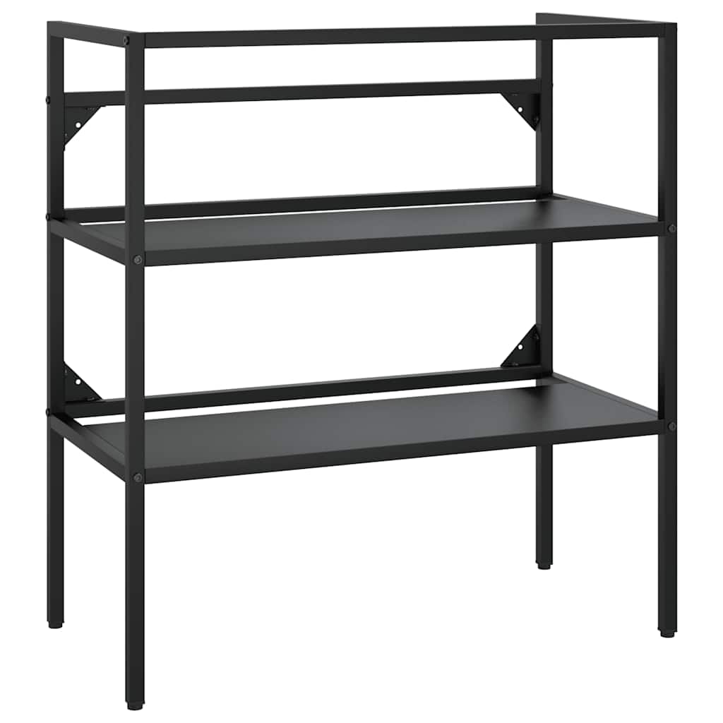 Bathroom Sink Frame Black Powder-coated iron Medium