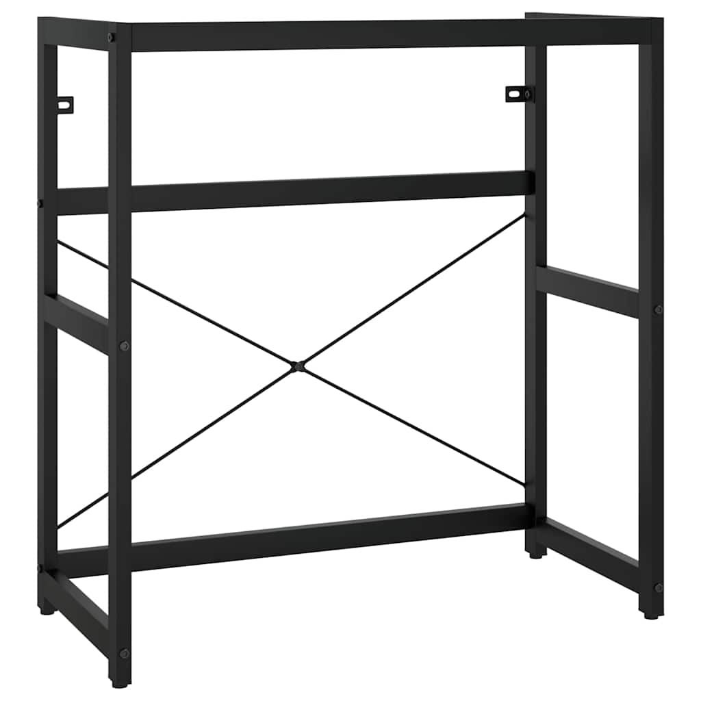 Bathroom Washbasin Frame Black Powder-coated iron
