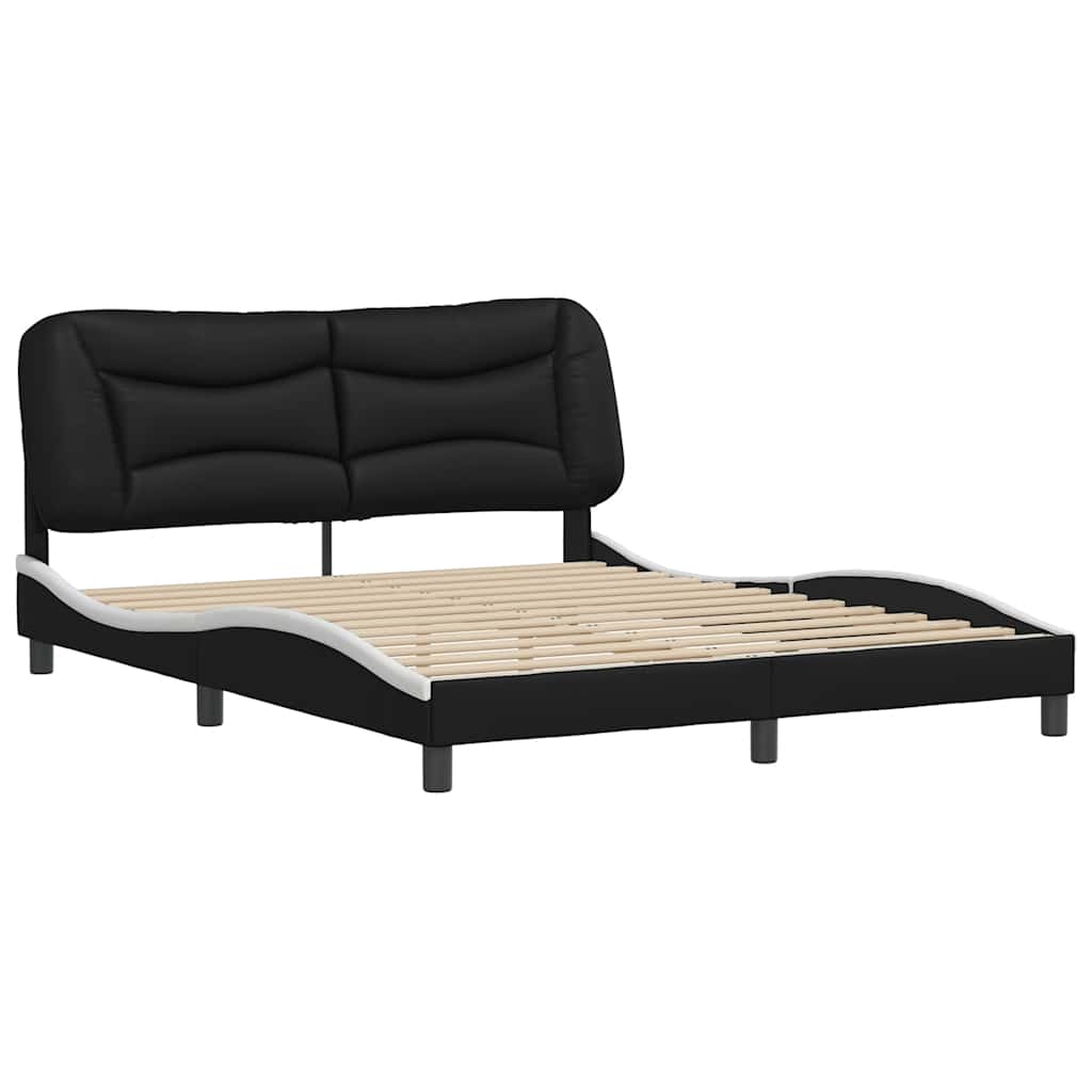 Bed Frame Black and White