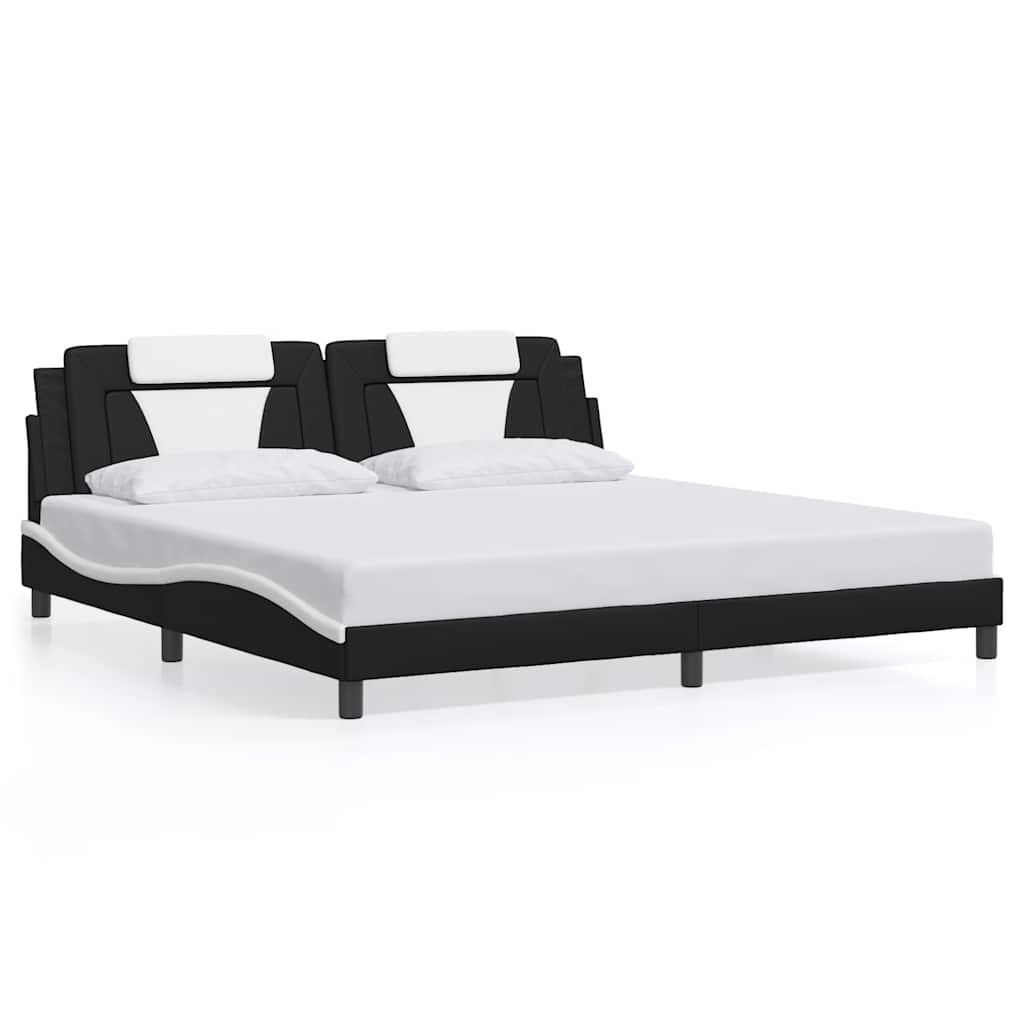 Bed Frame Black and White