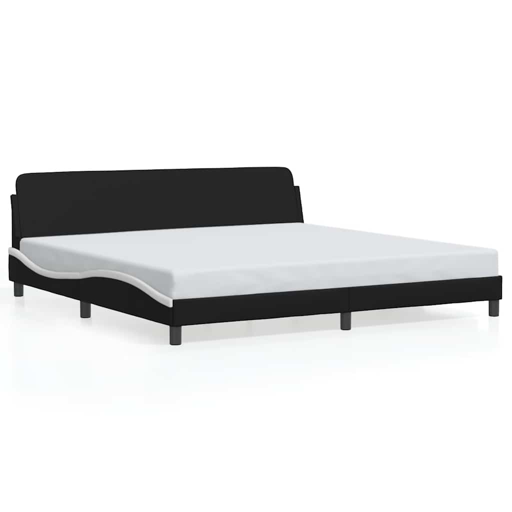 Bed Frame Black and White