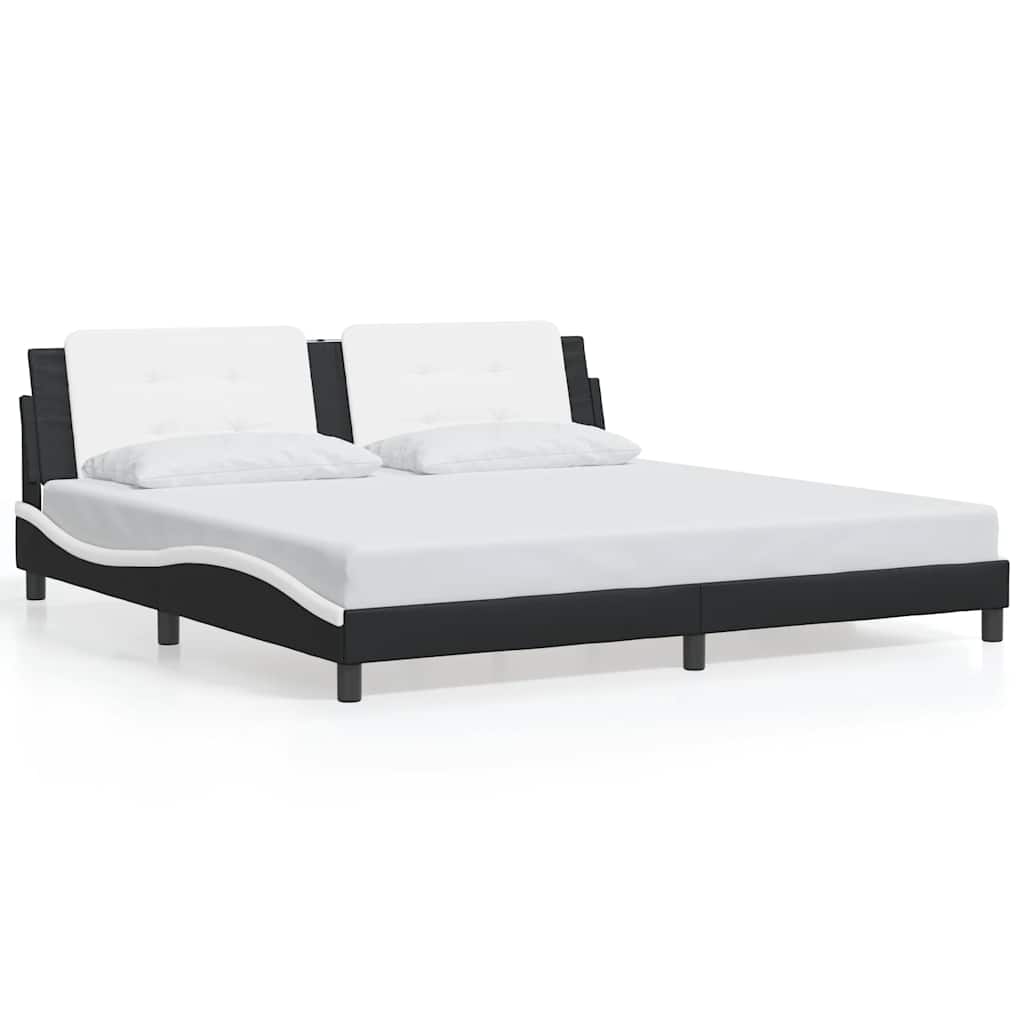 Bed Frame Black and White