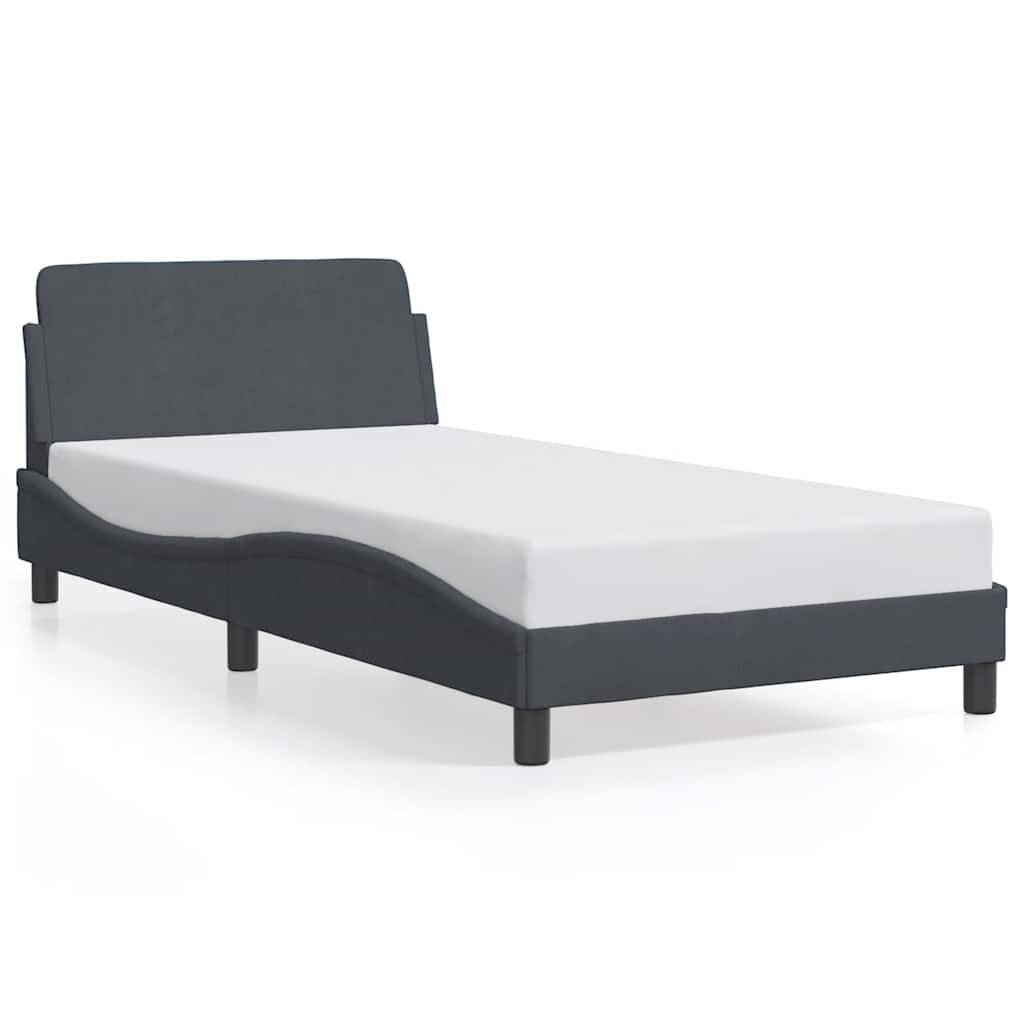 Bed Frame Dark Grey