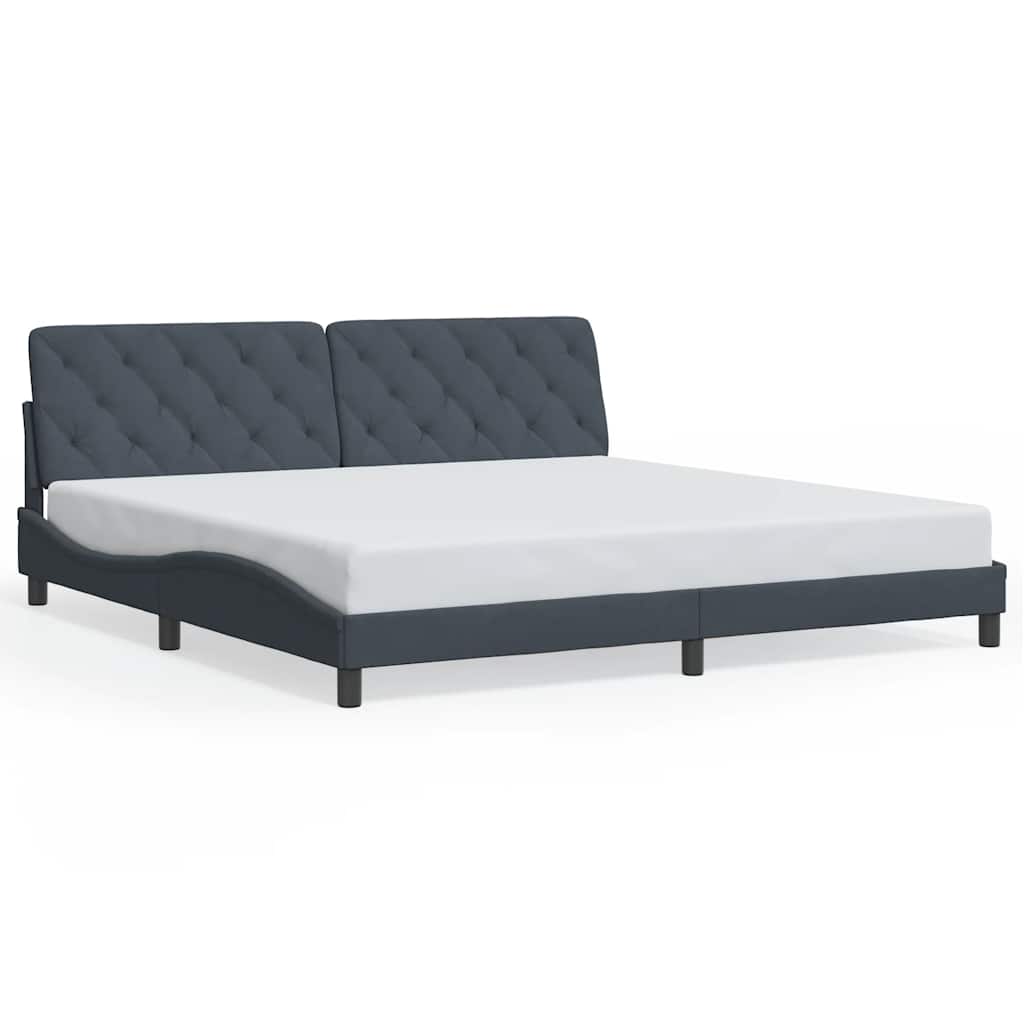 Bed Frame Dark Grey