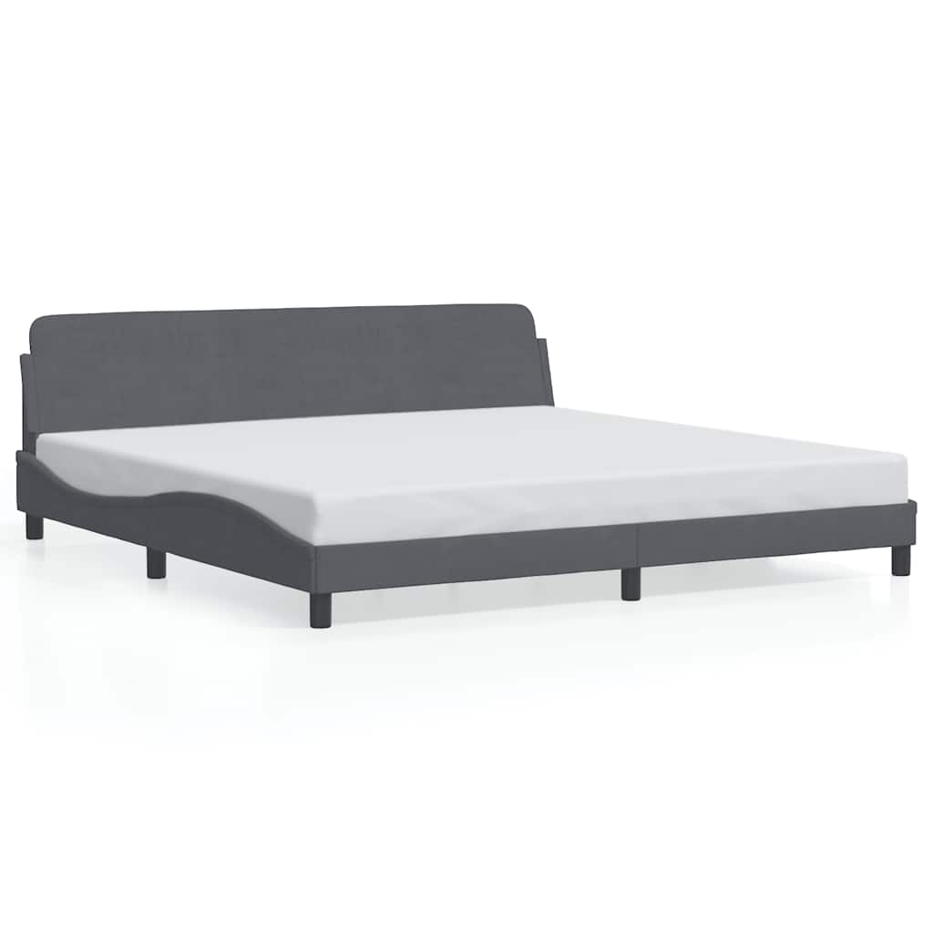 Bed Frame Dark Grey