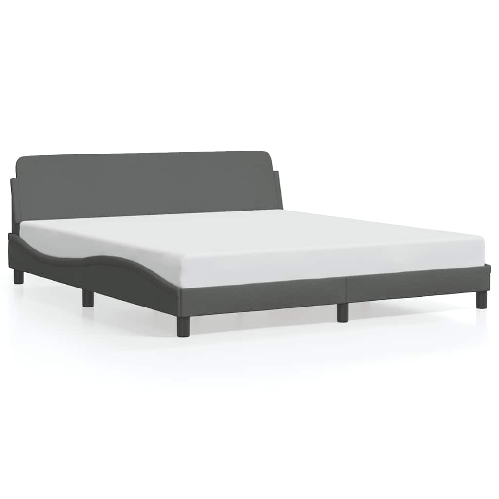 Bed Frame Dark Grey