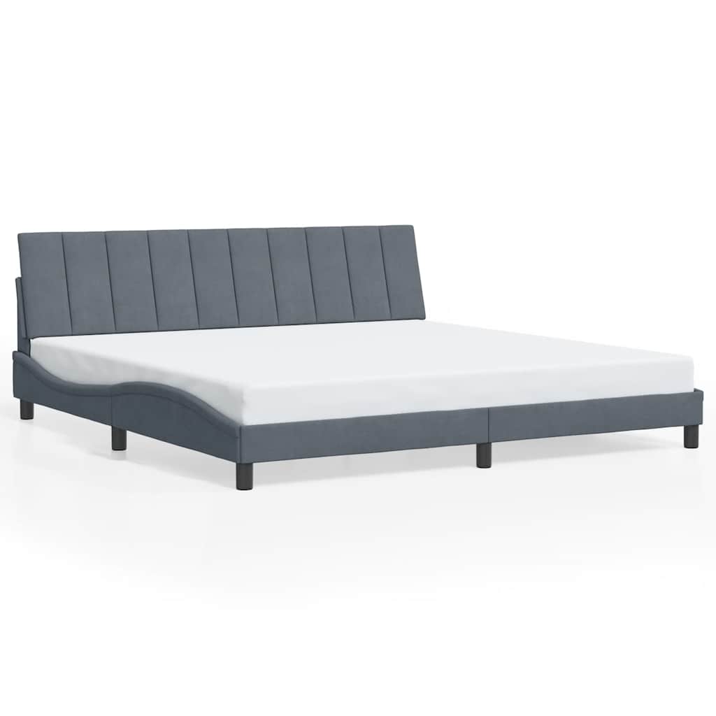 Bed Frame Dark Grey