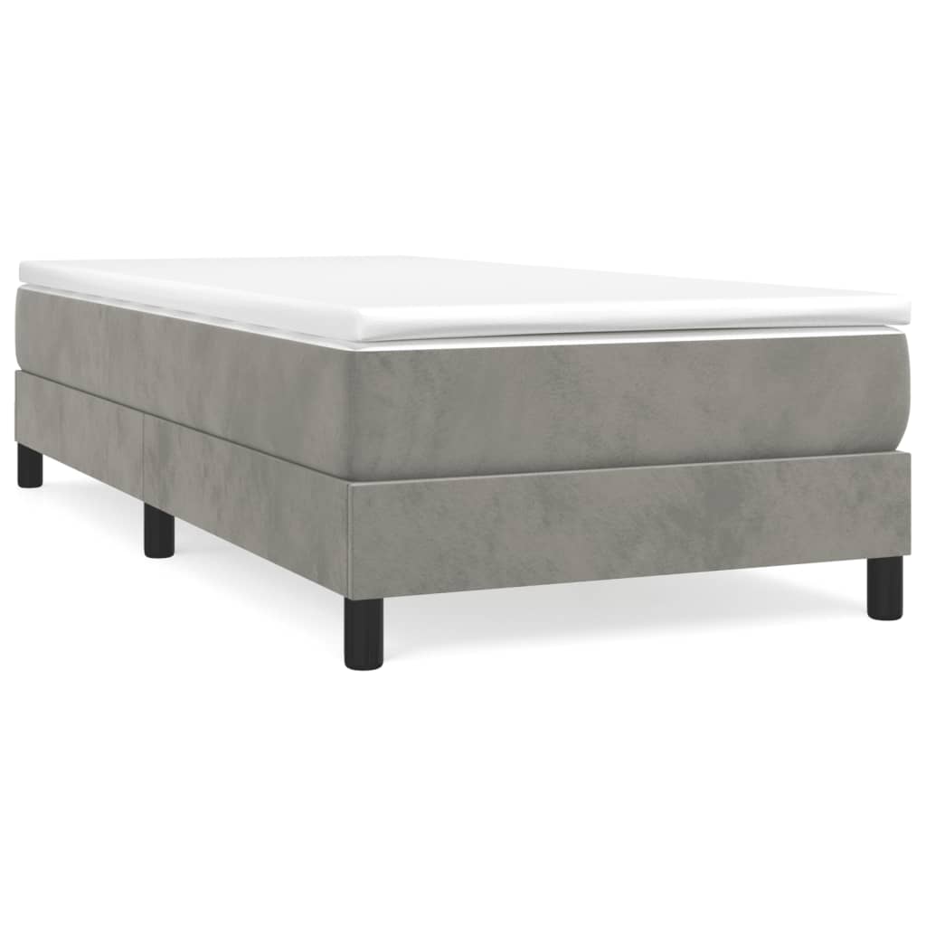 Bed Frame Light Gray