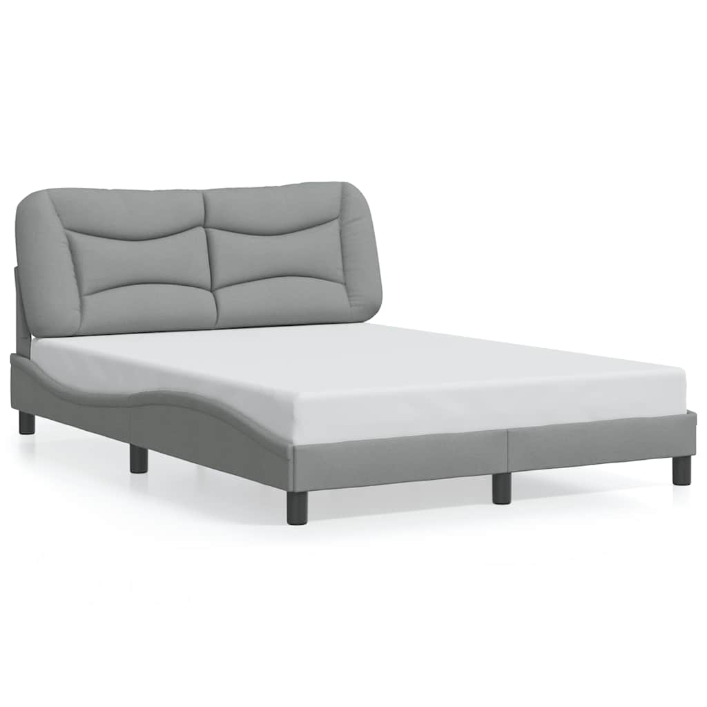 Bed Frame Light Gray