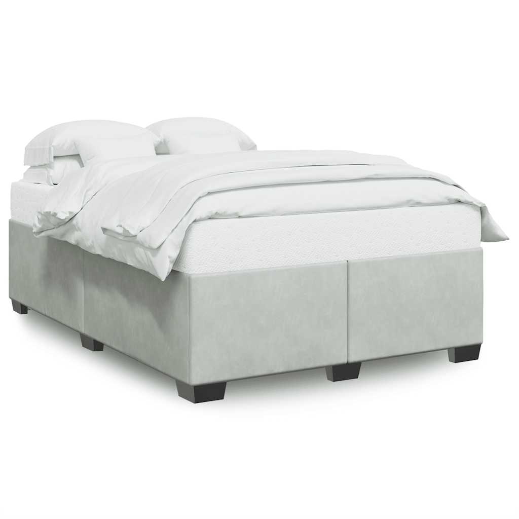 Bed Frame Light Gray