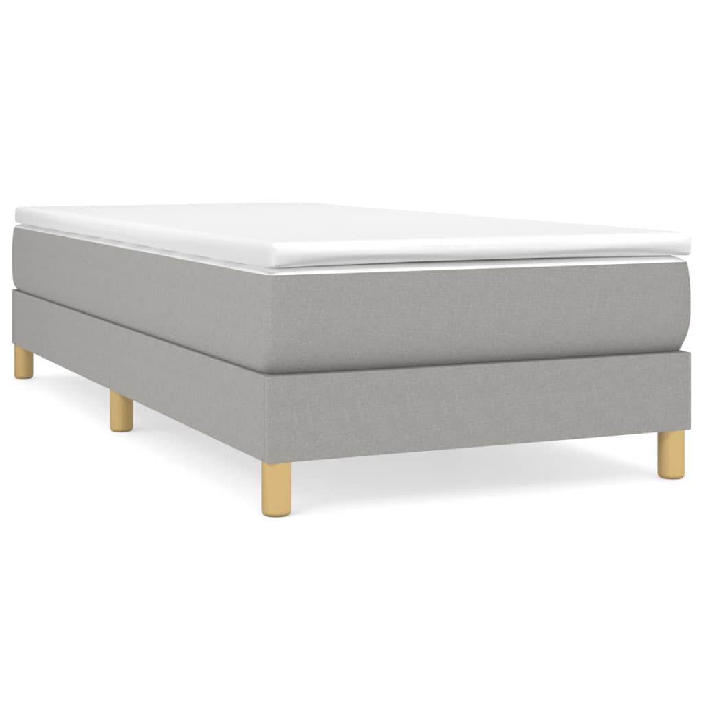 Bed Frame Light Gray