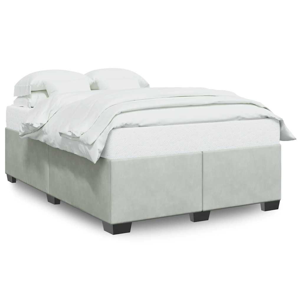 Bed Frame Light Gray