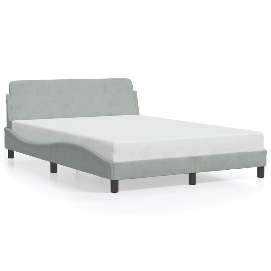 Bed Frame Light Grey