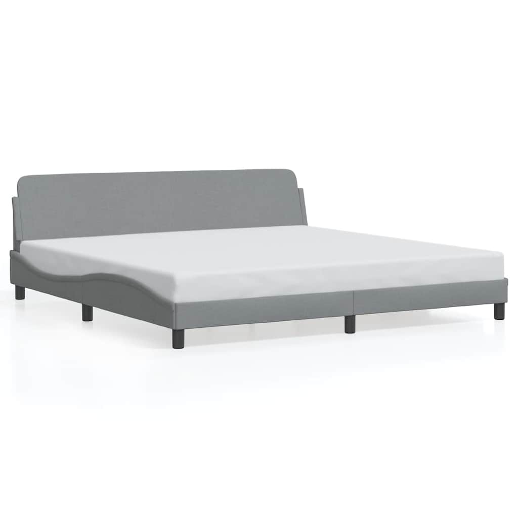 Bed Frame Light Grey
