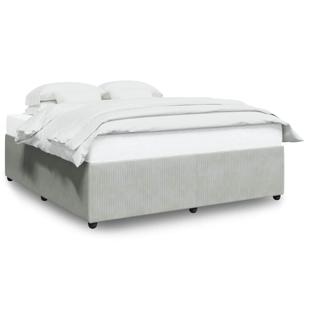 Bed Frame Light Grey