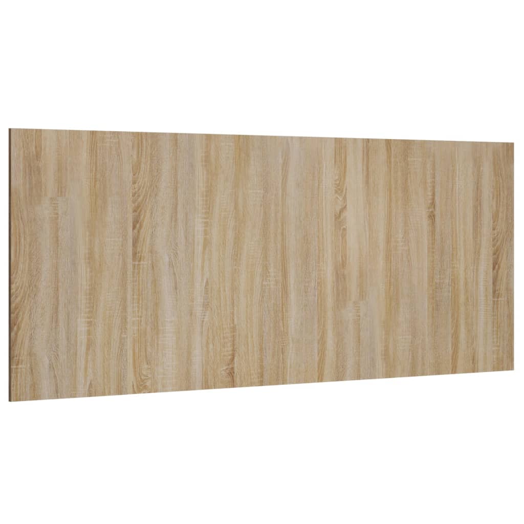 Bed Headboard Sonoma oak Engineered wood 78.7 x 0.6 x 31.5 in