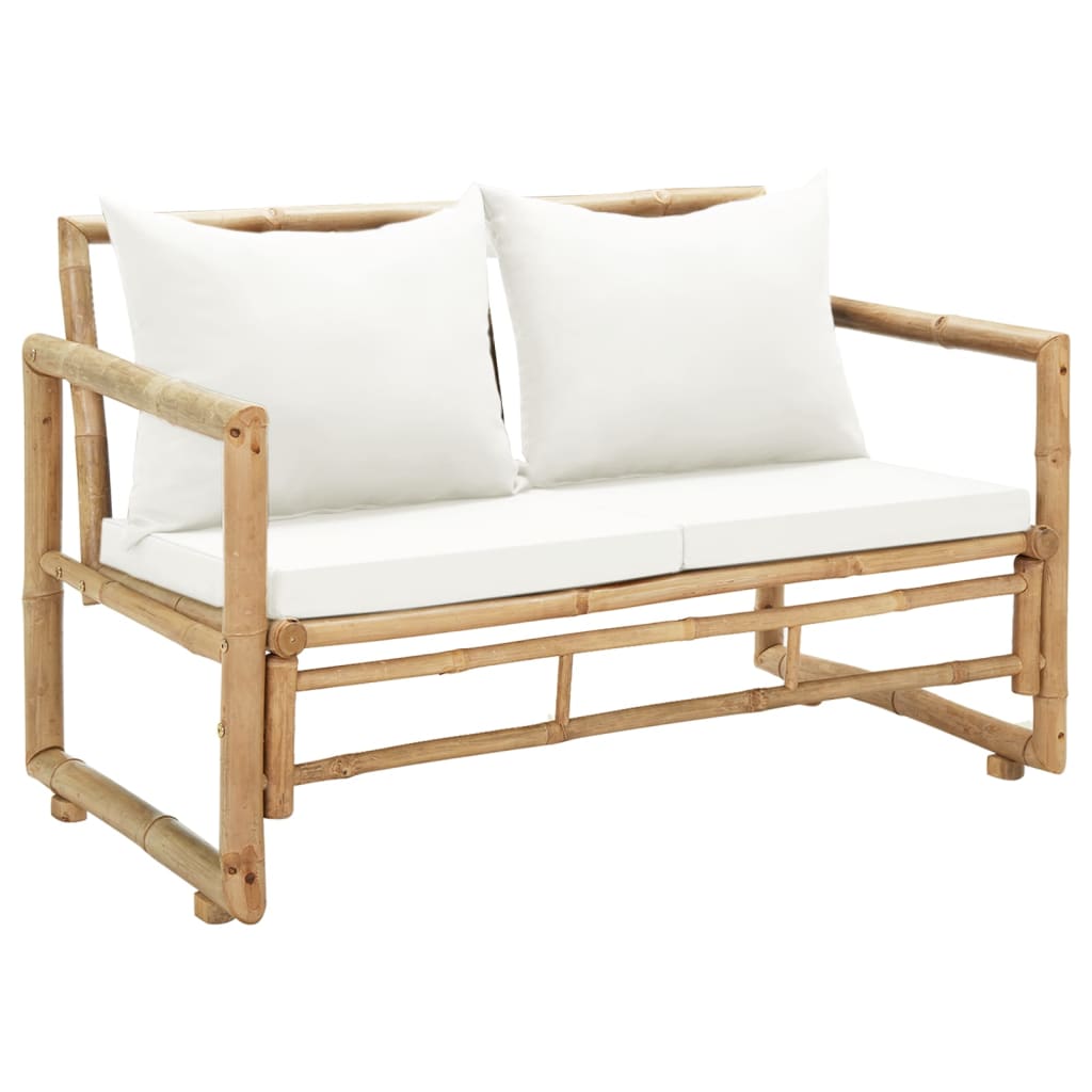Bench Sofa Natural Bamboo Bamboo Standard Durable Outdoor Bench