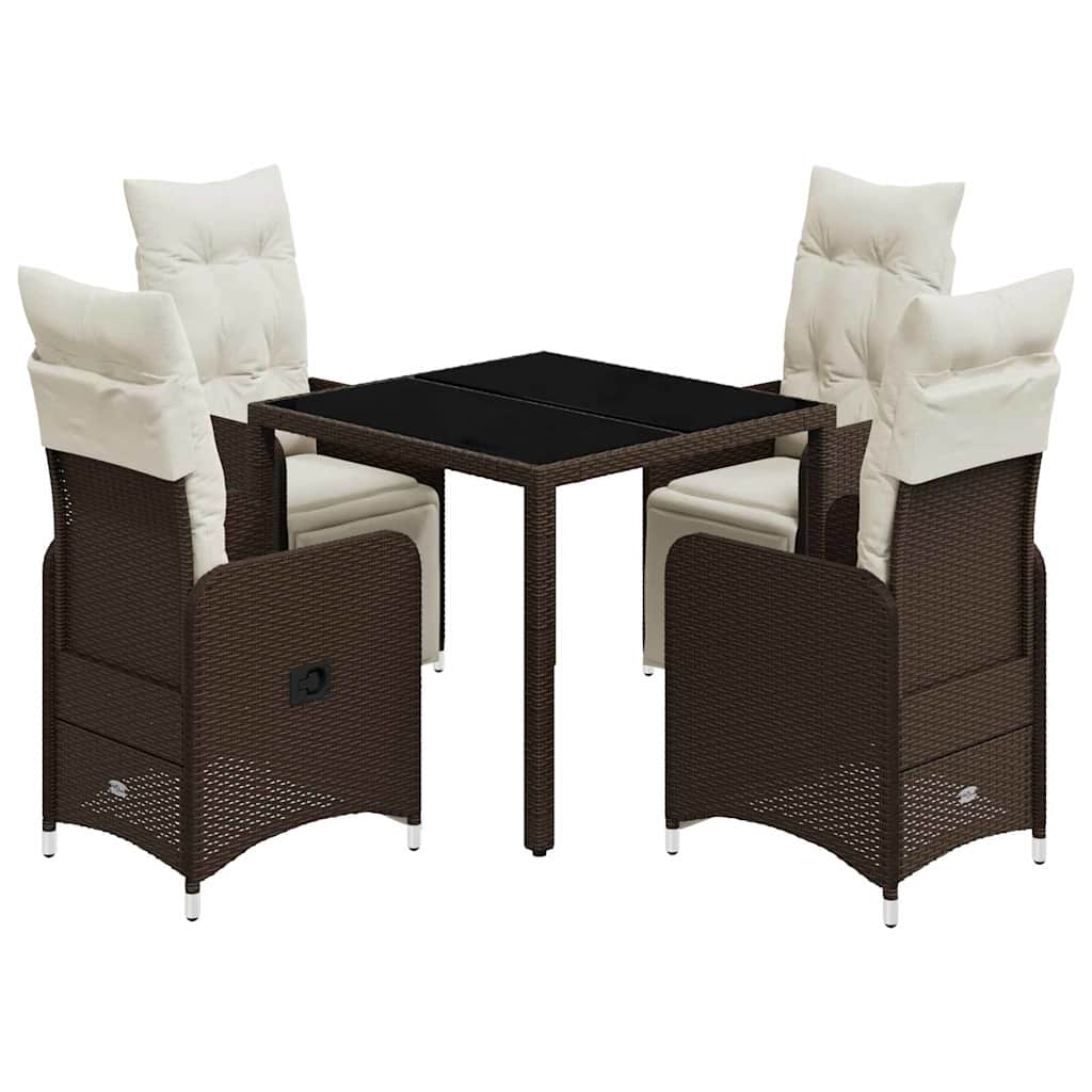 Bistro Set Brown