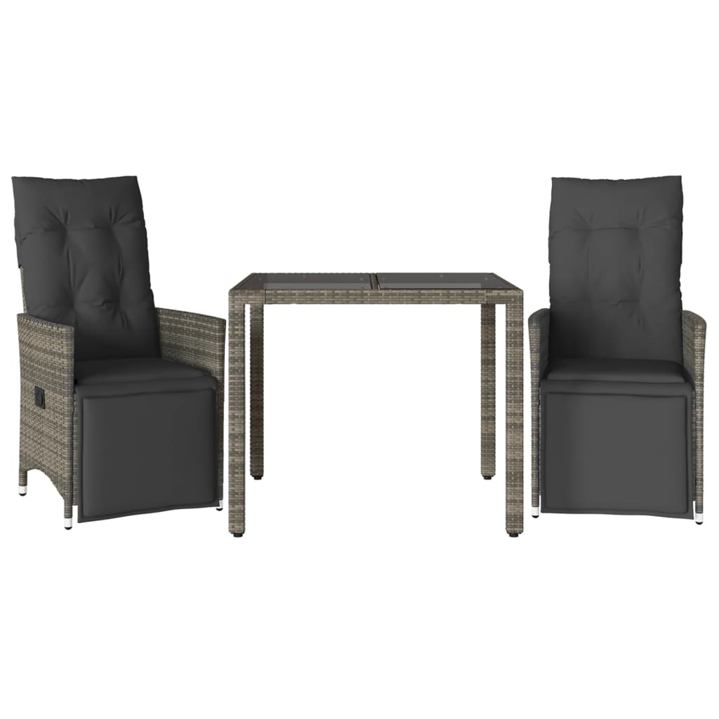 Bistro Set Grey