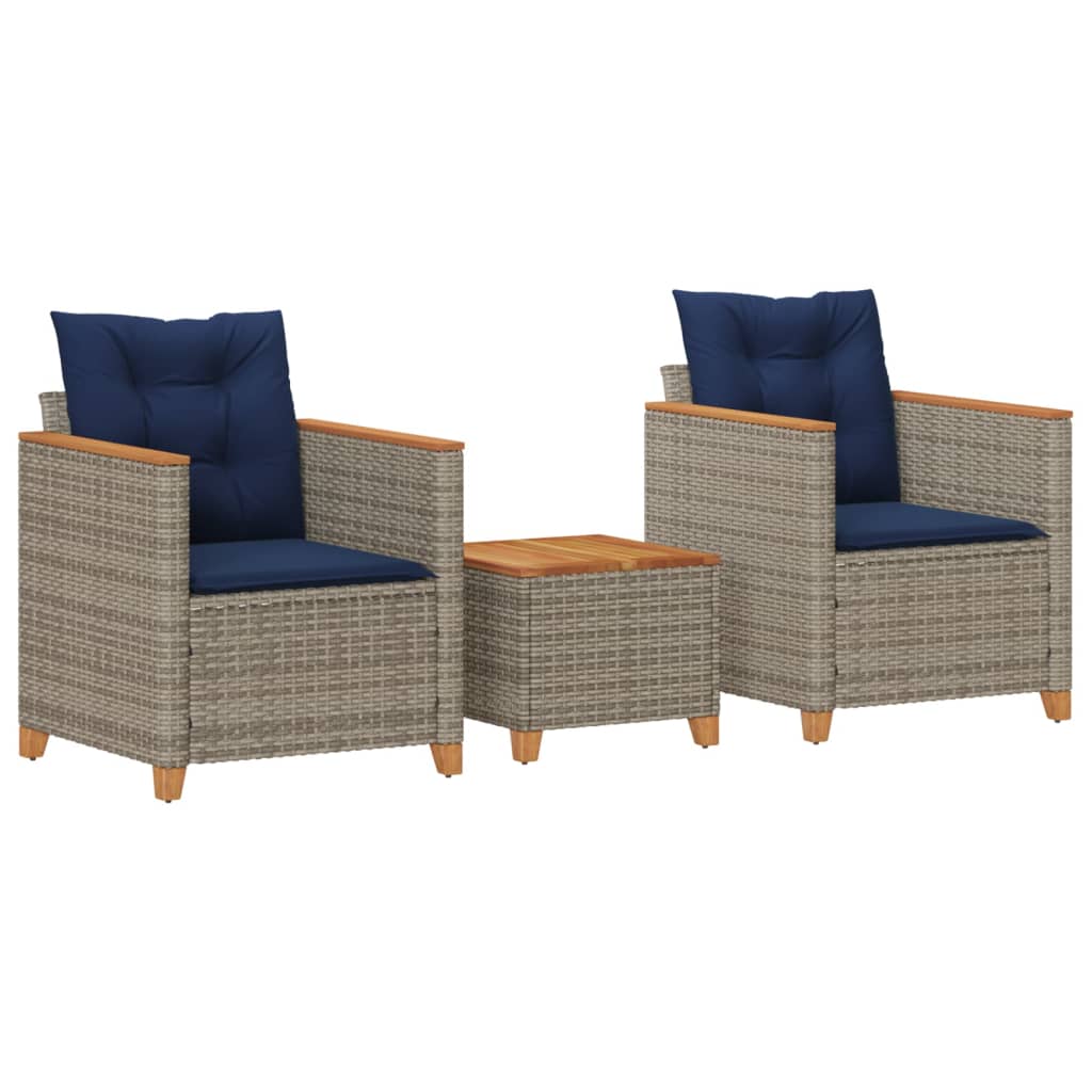 Bistro Set Grey