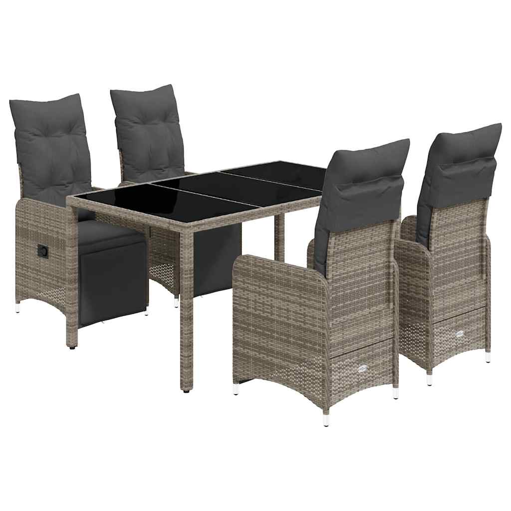 Bistro Set Grey, Dark grey
