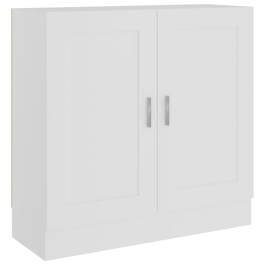 Book Cabinet White Engineered wood, MDF 32.5 x 12.0 x 31.5 in