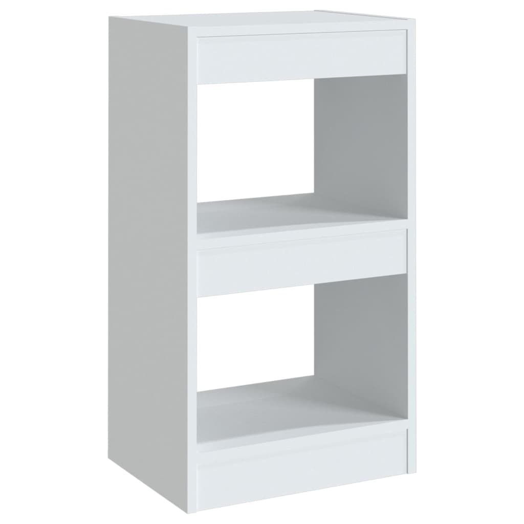 Book Cabinet White Engineered wood Medium Book Cabinet