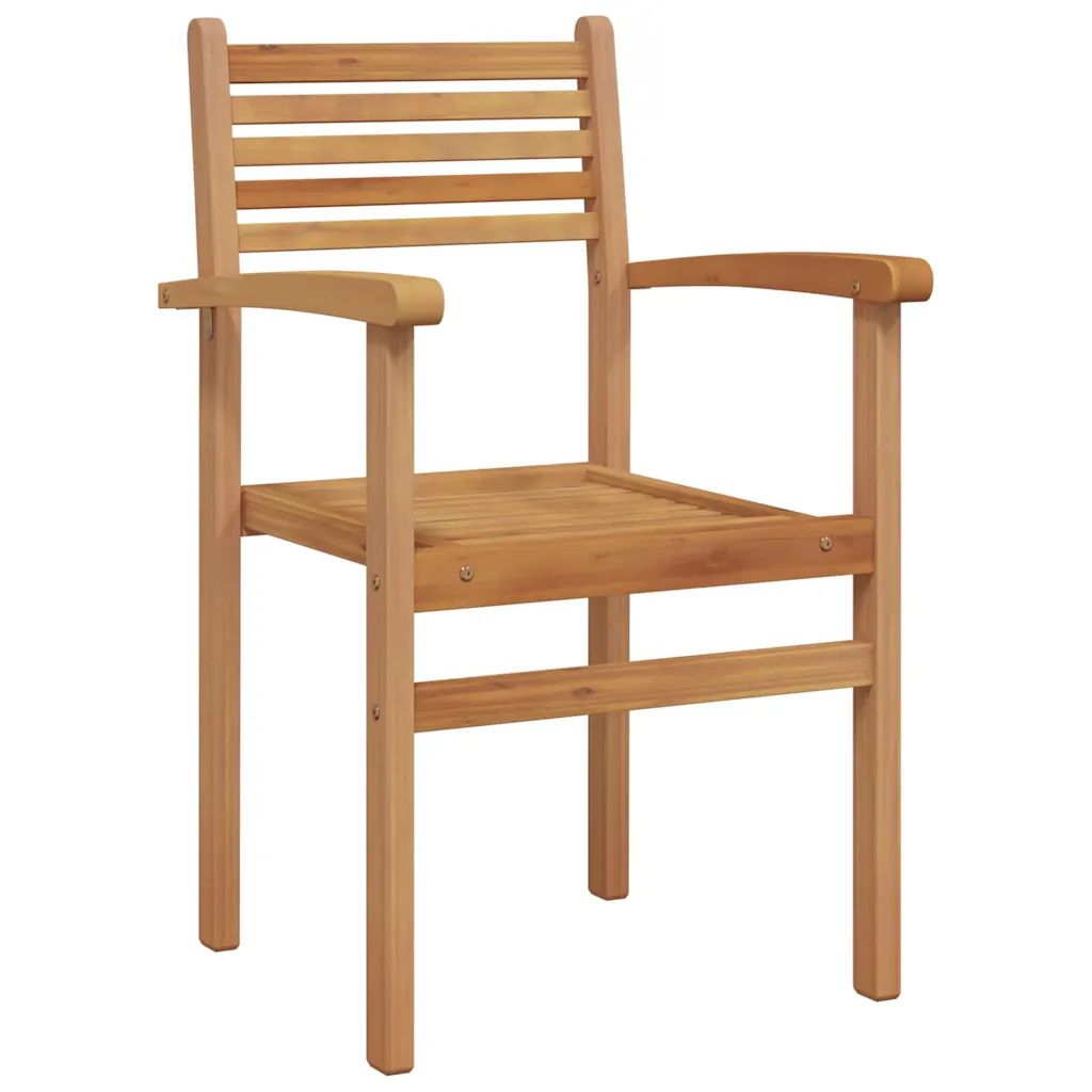 Chair 8 pcs Brown 56 x 55 x 90.5 cm Solid Teak Wood