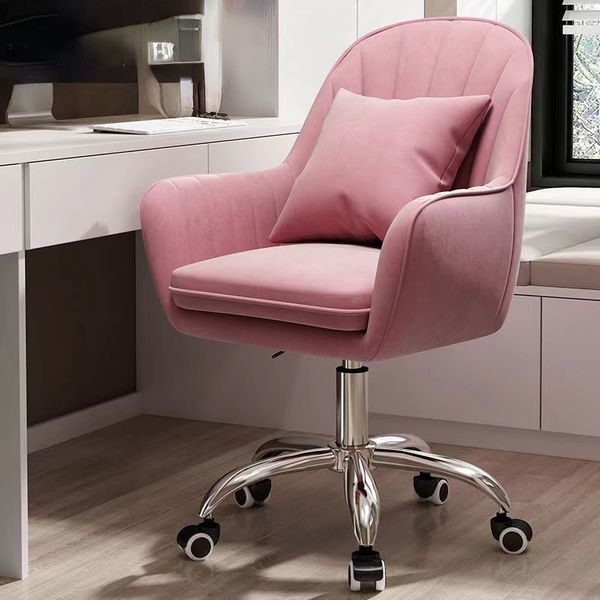 Chair Home Backrest Comfortable Long-Sitting Office Chair College Student Girl Dormitory Study Chair Makeup Chair