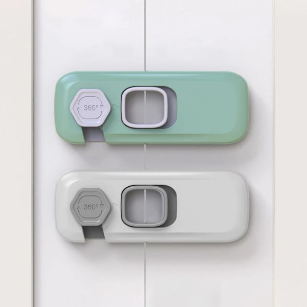 Child Safety Cabinet and Drawer Locks for Baby Protection, Anti-Pinch Hand Guard, Refrigerator Security Lock