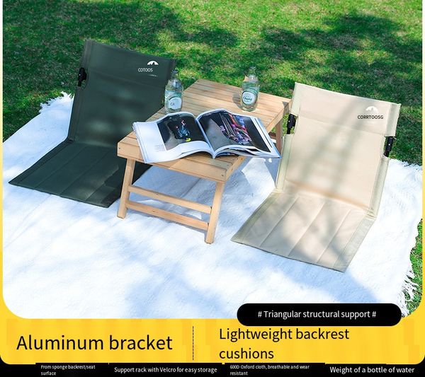 China domestic self-drive camping outdoor foldable park chair, lightweight portable seat for picnics and campsites