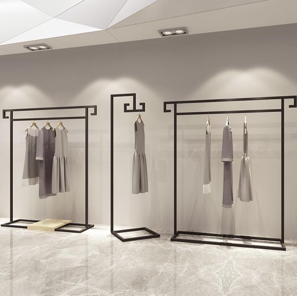 Clothing store display rack - commercial furniture for bedroom use, specially designed for women's wedding dress hangers