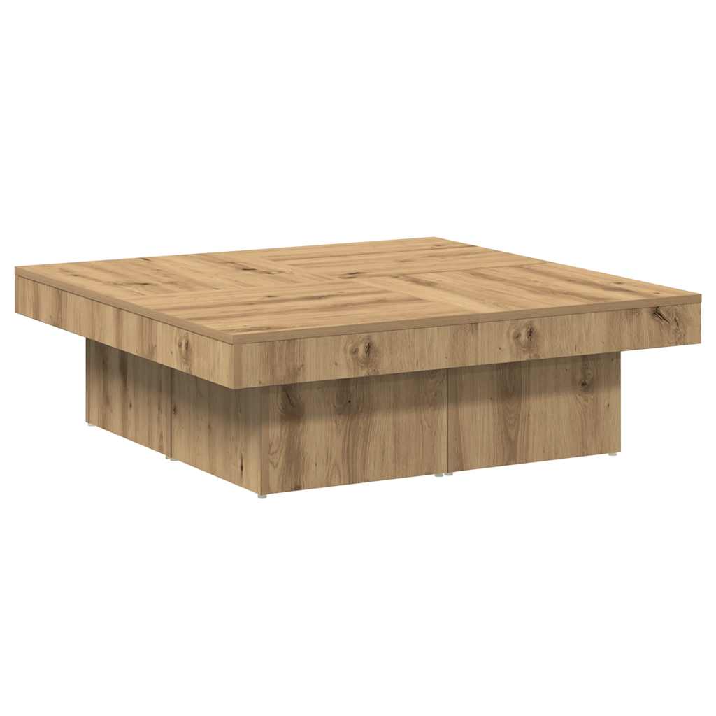 Coffee Table Artisan Oak Engineered Wood Medium Coffee Table