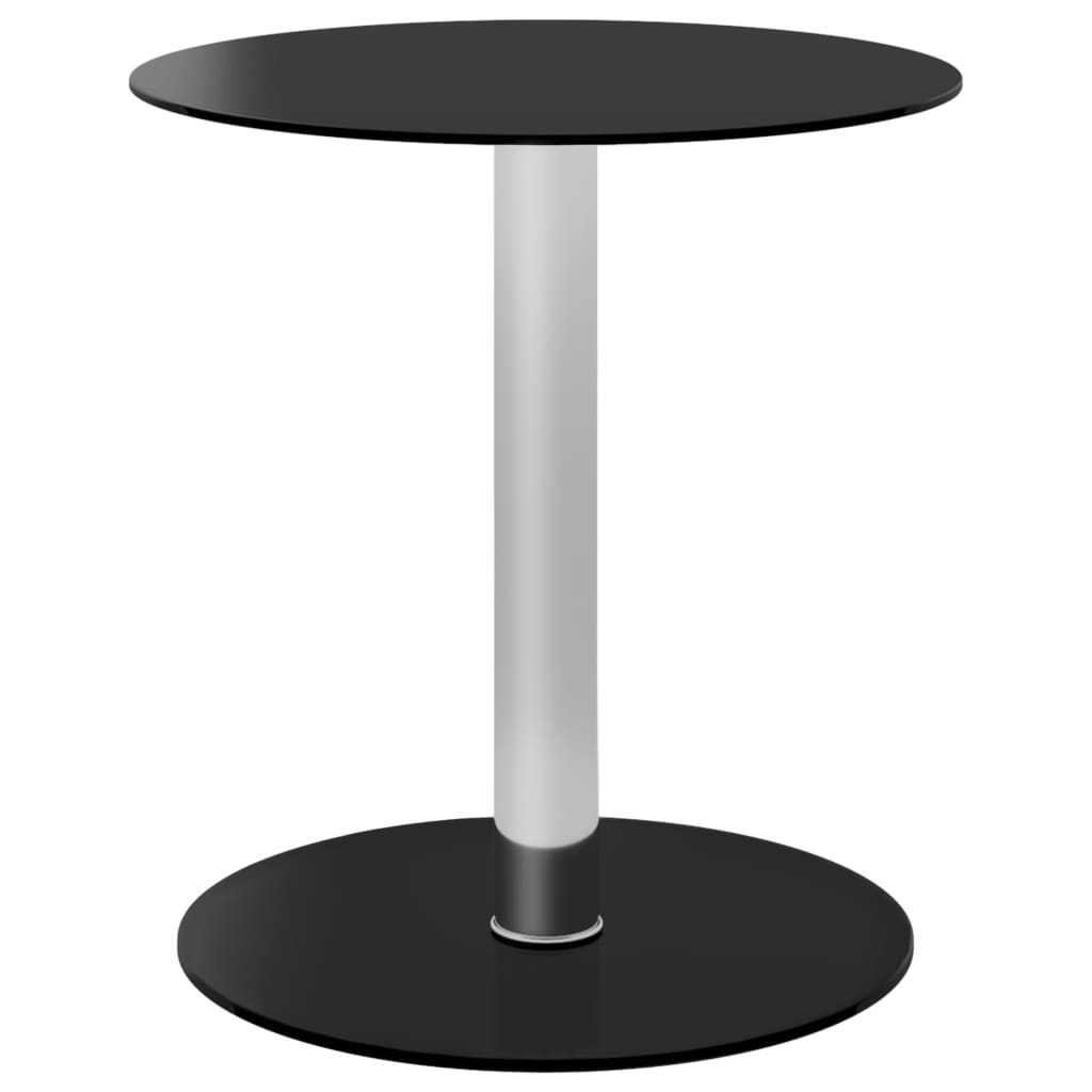 Coffee Table Black Toughened glass, Aluminum Small Durable