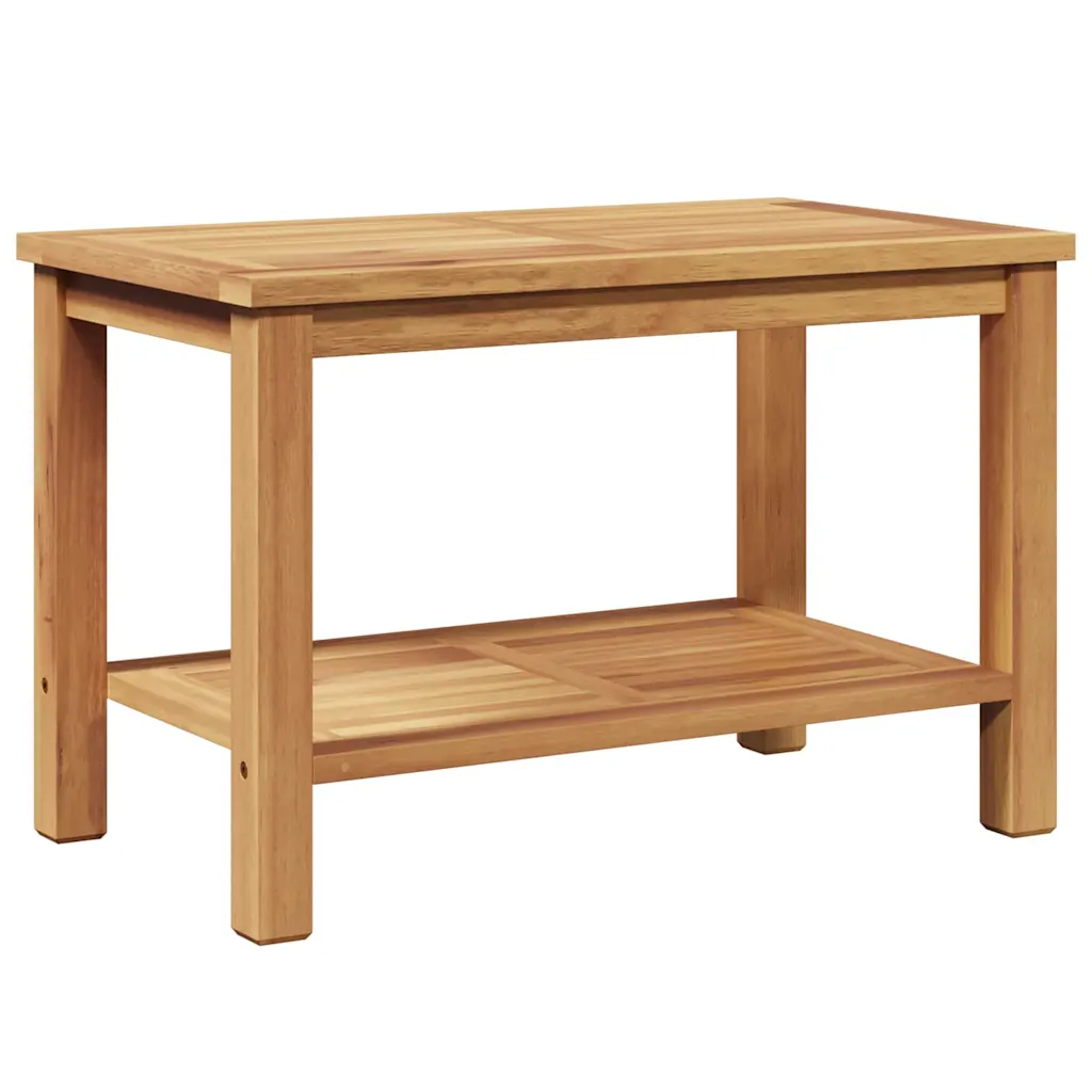 Coffee Table Brown 70 x 40 x 45 cm Solid teak wood
