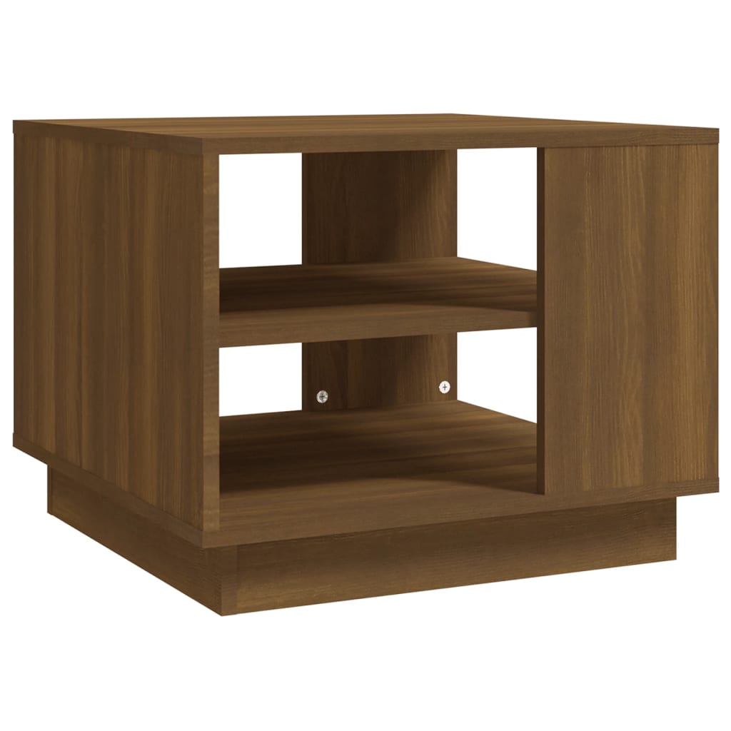 Coffee Table Brown Oak Engineered Wood Medium Coffee Table